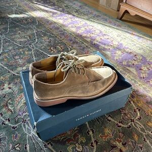 Tommy Hilfiger Men's Brown Suede Shoes